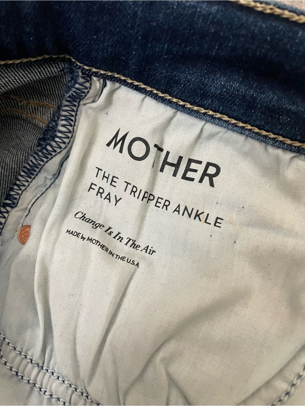 Mother The Tripper Ankle Fray Jean size 26 - Picture 10 of 12